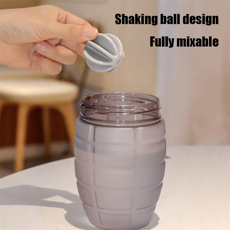 600ml Fitness Sports Water Bot - Protein Shaker Bottle review and price
