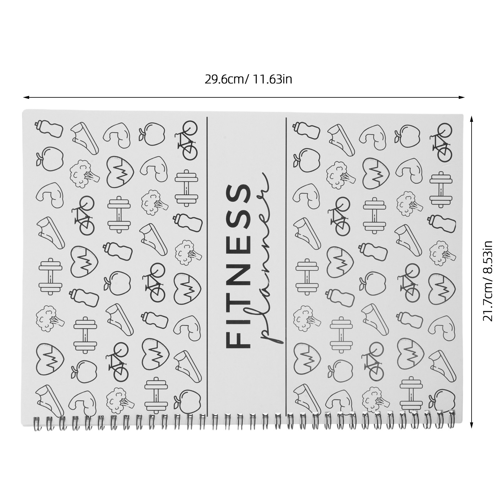 Fitness Log Book 11.7 X 8.5 Fi - Nutrition Fitness Supplements review and price