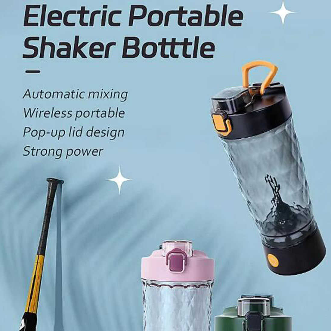 700ml Electric Protein Powder  - Protein Shaker Bottle review and price